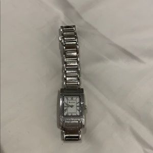 Silver ladies watch
